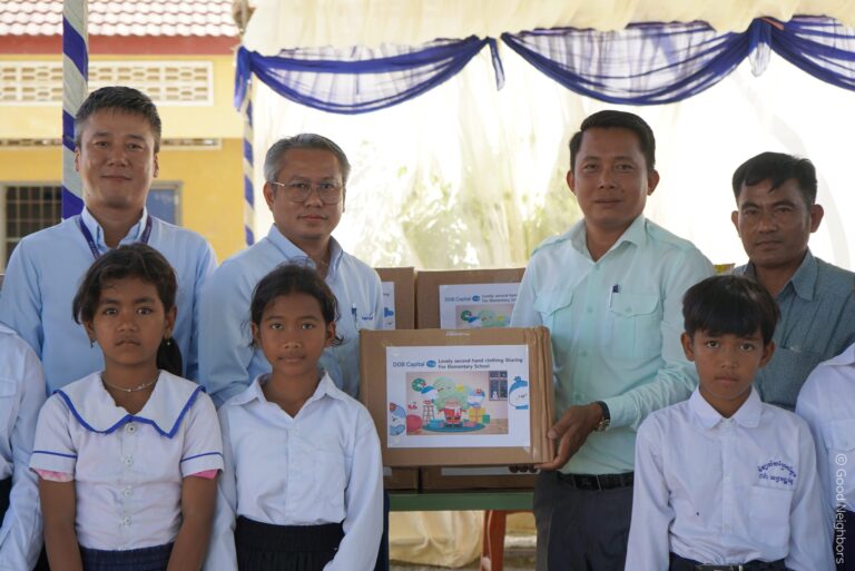 Good Neighbors Cambodia – DGB Cam Capital Visited and Handed Out Gift Materials to students in Kok Ches Primary School 1 1 scaled 2