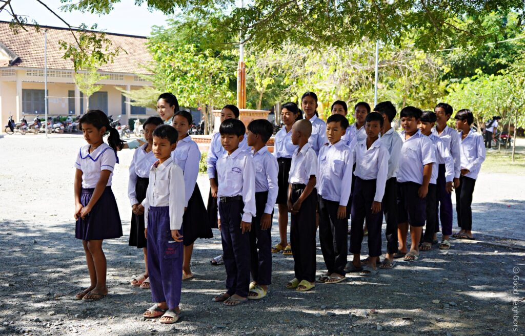 Good Neighbors Cambodia – DGB Cam Capital Visited and Handed Out Gift Materials to students in Kok Ches Primary School 5 3 scaled 1