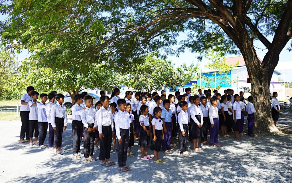 Good Neighbors Cambodia – DGB Cam Capital Visited and Handed Out Gift Materials to students in Kok Ches Primary School 9 9 scaled 3