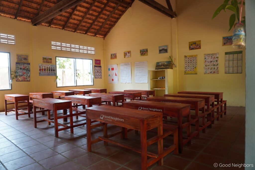 Good Neighbors Cambodia - School and WASH Equipment Handing Over Ceremony to Bun Rany Hun Sen Koh Thmei Primary School 4 01 scaled 2