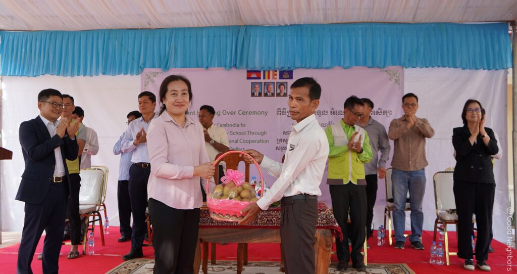 Good Neighbors Cambodia - School and WASH Equipment Handing Over Ceremony to Bun Rany Hun Sen Koh Thmei Primary School 6 13 scaled 1