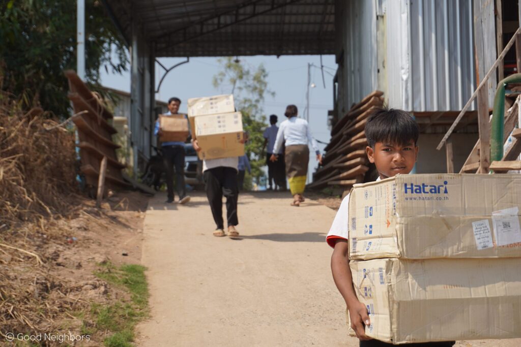 Good Neighbors Cambodia - School and WASH Equipment Handing Over Ceremony to Bun Rany Hun Sen Koh Thmei Primary School 9 17 scaled 3