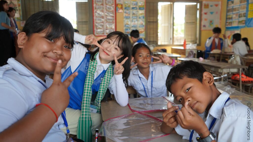 Good Neighbors Cambodia – DGB Handing Over Ceremony and Volunteer Activity at TuolRoukarKoh Primary School 3 04 04 scaled 1
