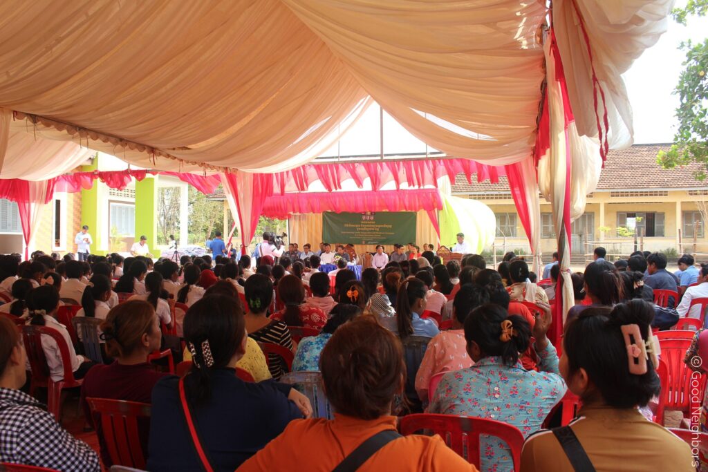 Good Neighbors Cambodia Handovers Good Learning Center to 2 Thnou Secondary School in Kratie Province 8 IMG 7578 01 scaled 1