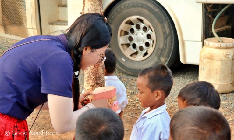 Good Neighbors Cambodia – Ou Chrov CDP Participated World Oral Health Day 7 photo 2024 03 13 18 21 19 768x458 1