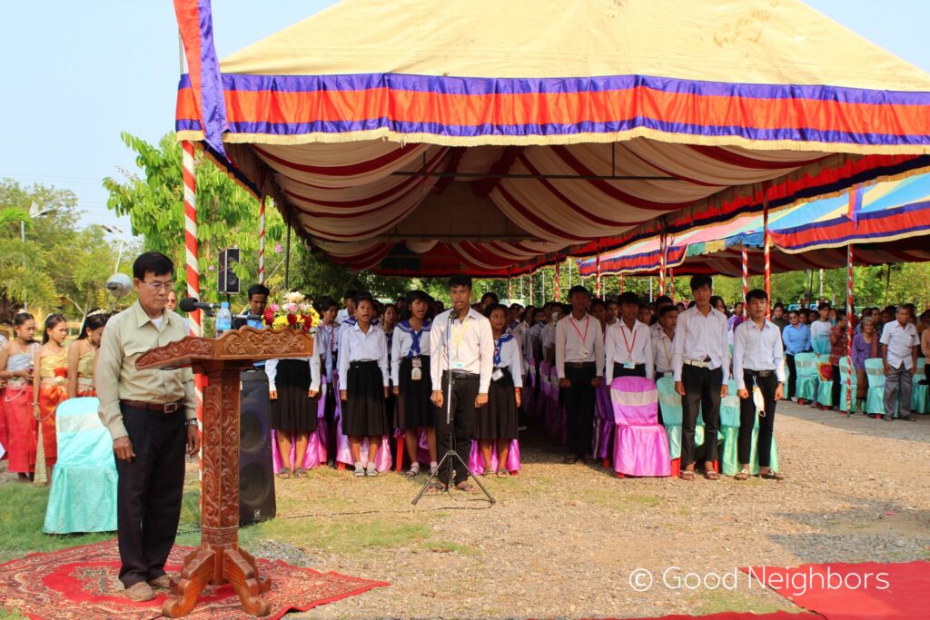 Good Neighbors Cambodia, MVL Handover Good Learning Center of “MVL School Project #1” to Ou Taki Secondary School in Battambang Province 11 IMG 7864 scaled 1