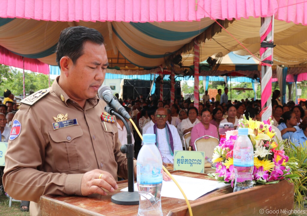 Good Neighbors Cambodia – Mirae School Building Inauguration and Handover Ceremony to Pongro Primary School 7 0568 1 scaled 1